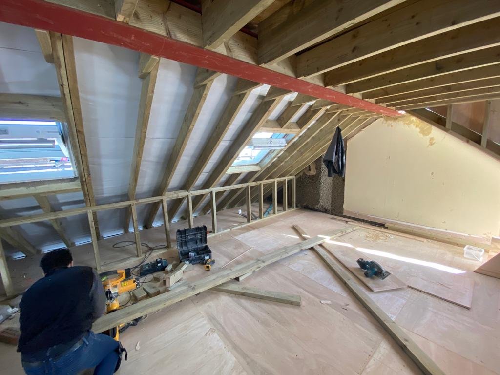 Bakr Construction Loft & Roof project London