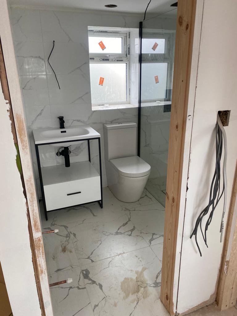 Bakr Construction Bathroom project London