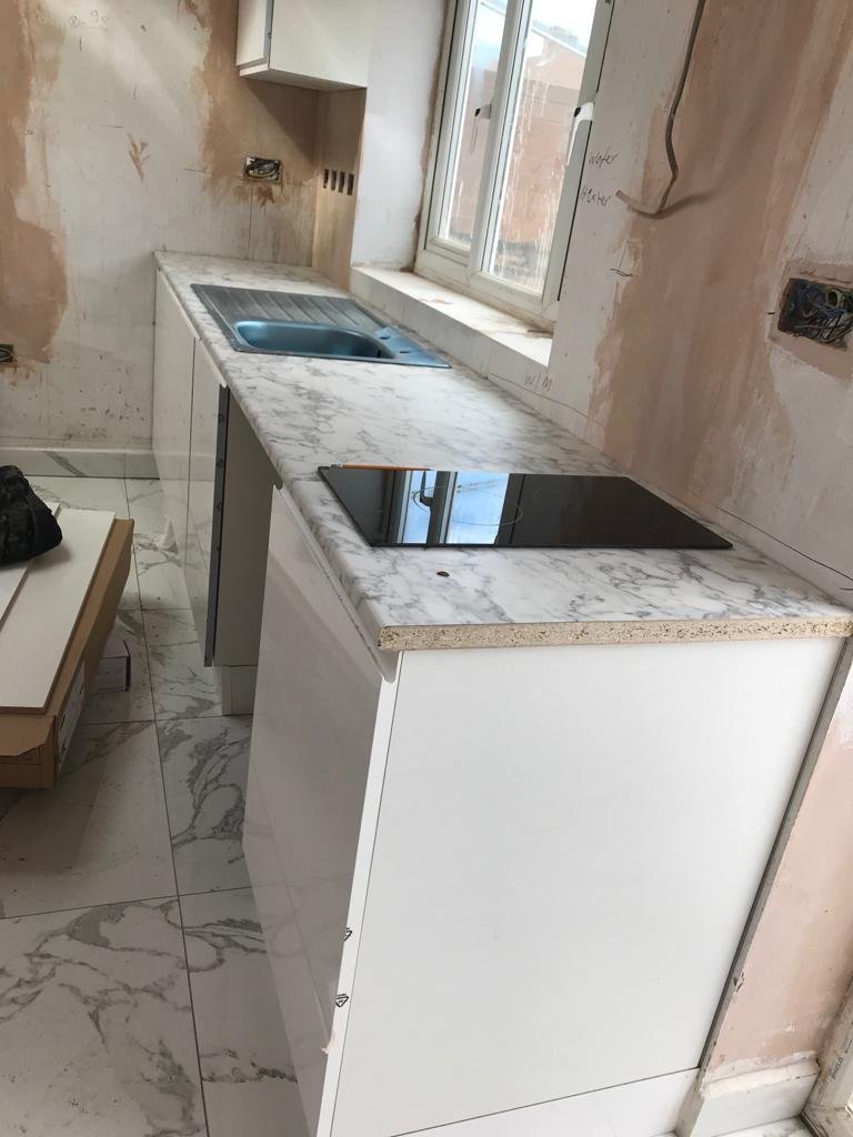 Bakr Construction Kitchen project London
